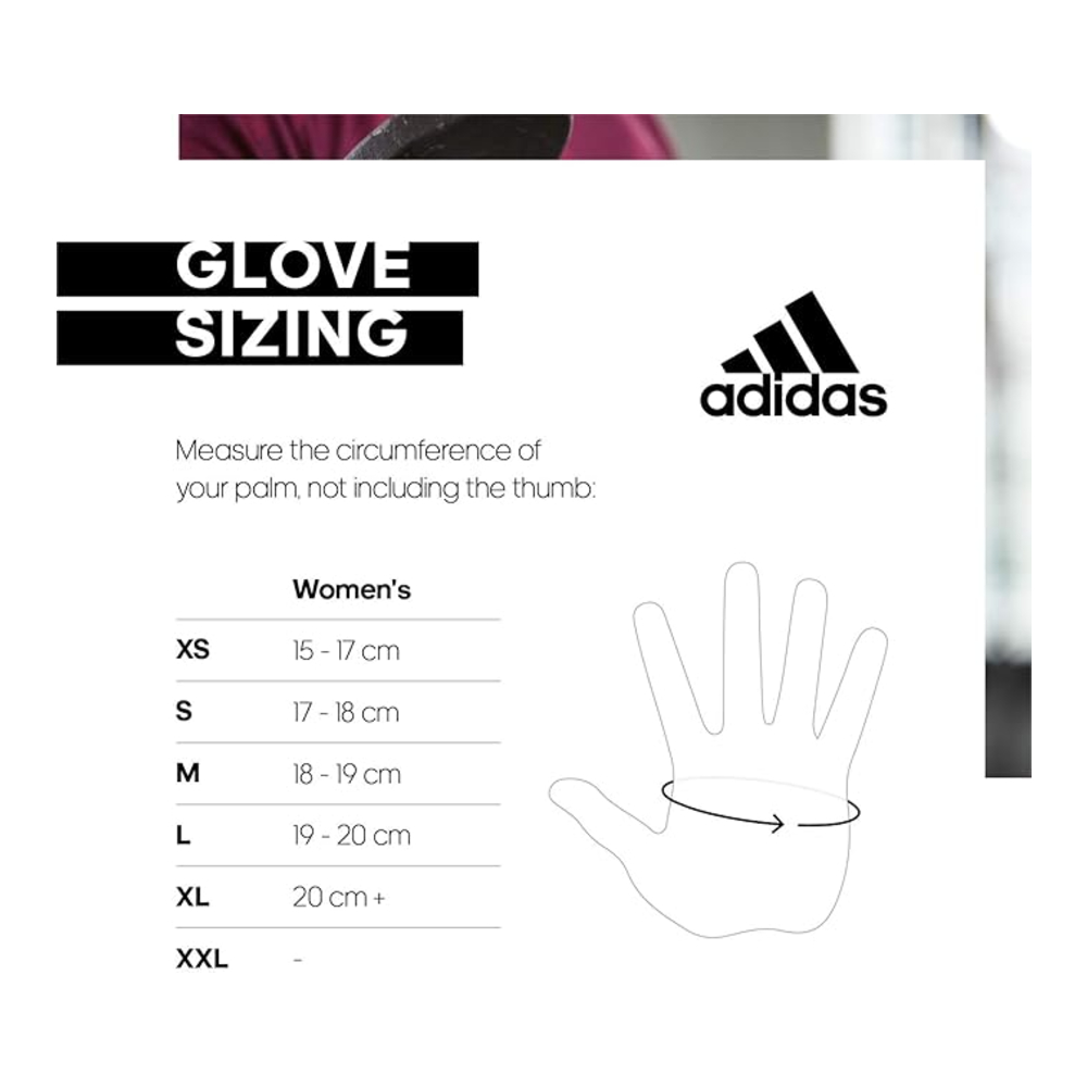 Adidas Essential Women's Gloves - Chalk Coral (Medium)