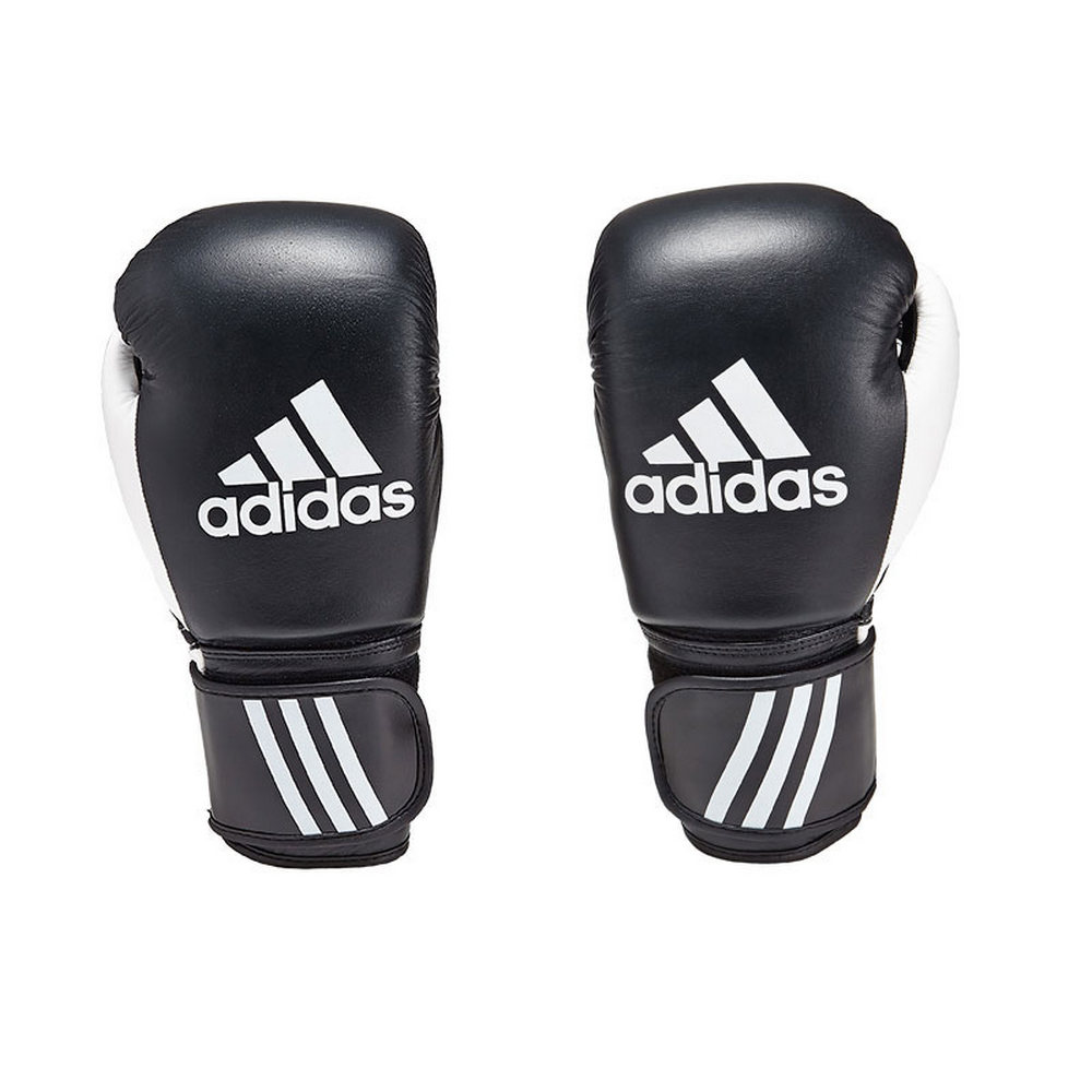 Adidas ADIBC01 Performer Boxing Gloves - Size 12oz (Black/White)