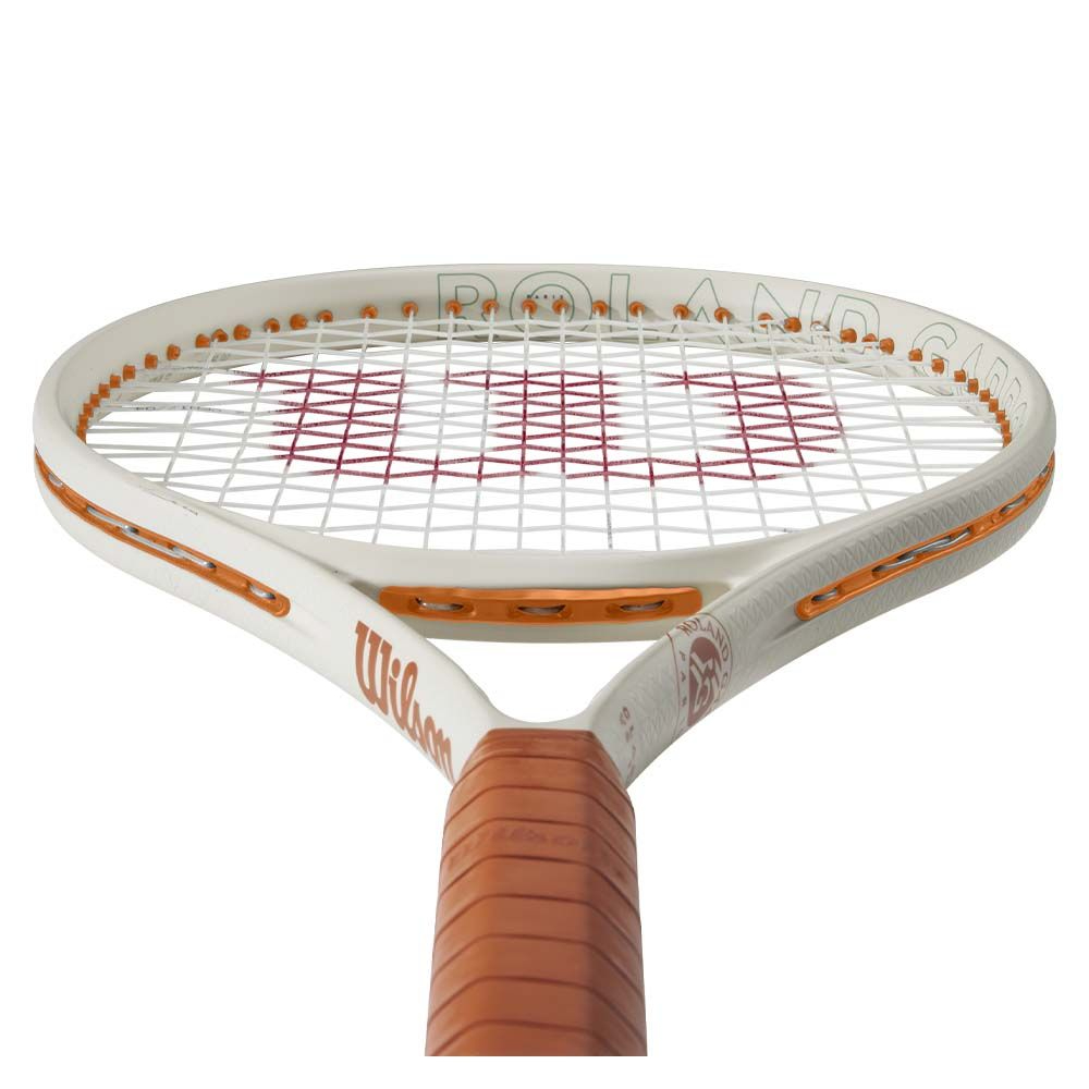 Wilson Clash 100 V3.0 Roland Garros 2025 Performance Tennis Racket Unstrung (Grip Size 2)