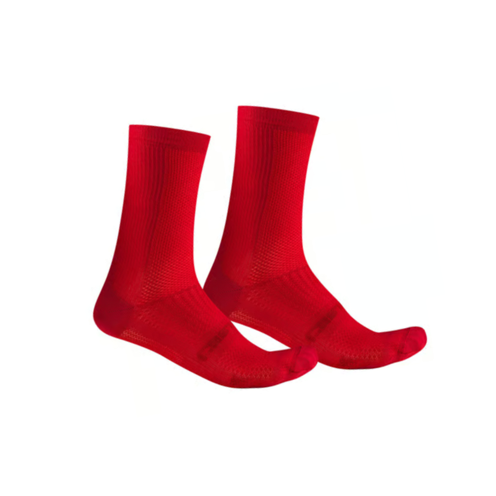 Castelli Espresso 18 Cycling Socks - Rich Red (Large/XL)
