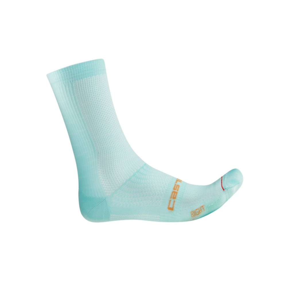 Castelli Espresso 18 Cycling Socks - Pool Blue (L/XL)