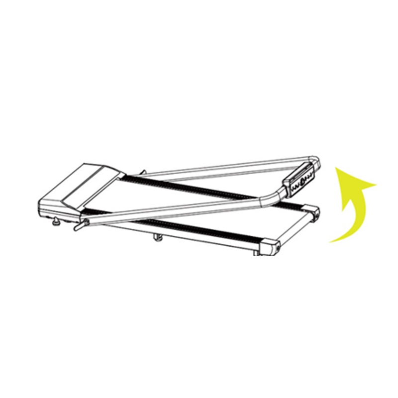 Body Sculpture BT-3116S2BI EZ RUNNER Foldable Treadmill with Remote Control and Easy-Transport Wheels