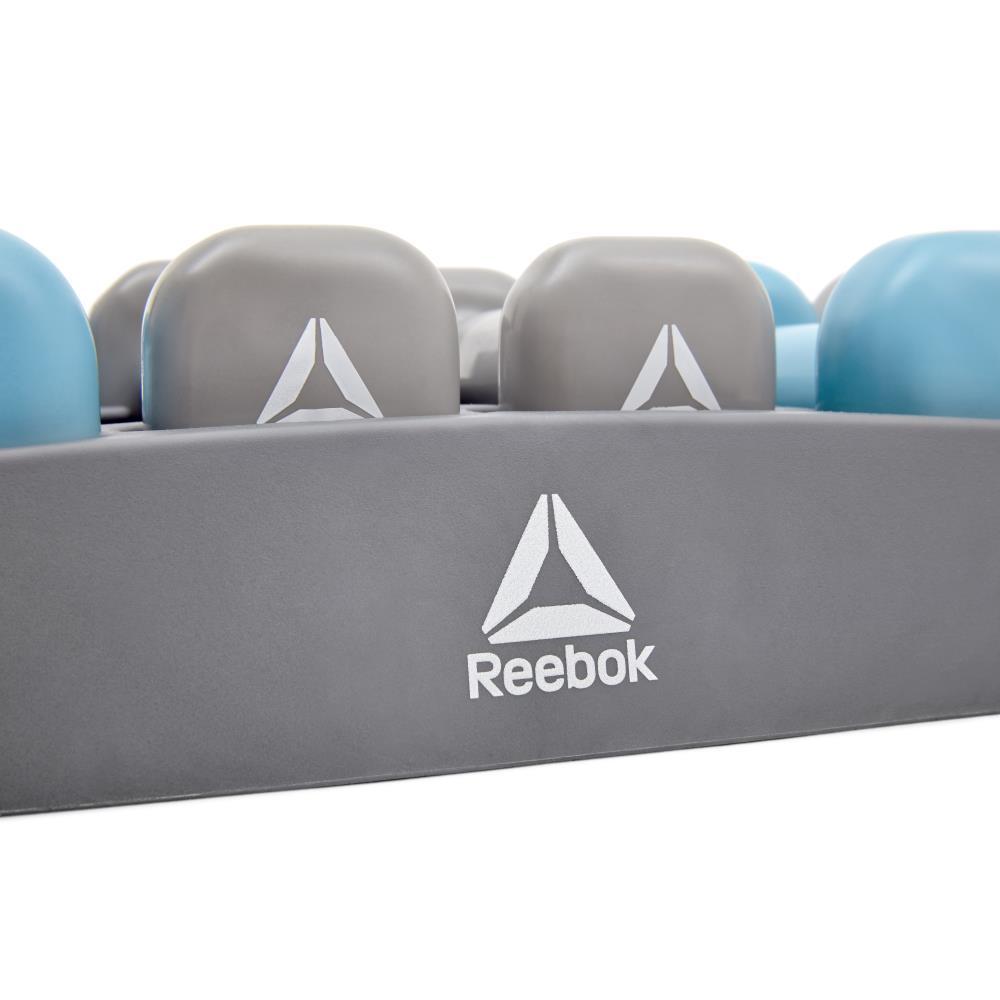 Reebok RAWT-11156 Dumbbell Set with Case (Grey)