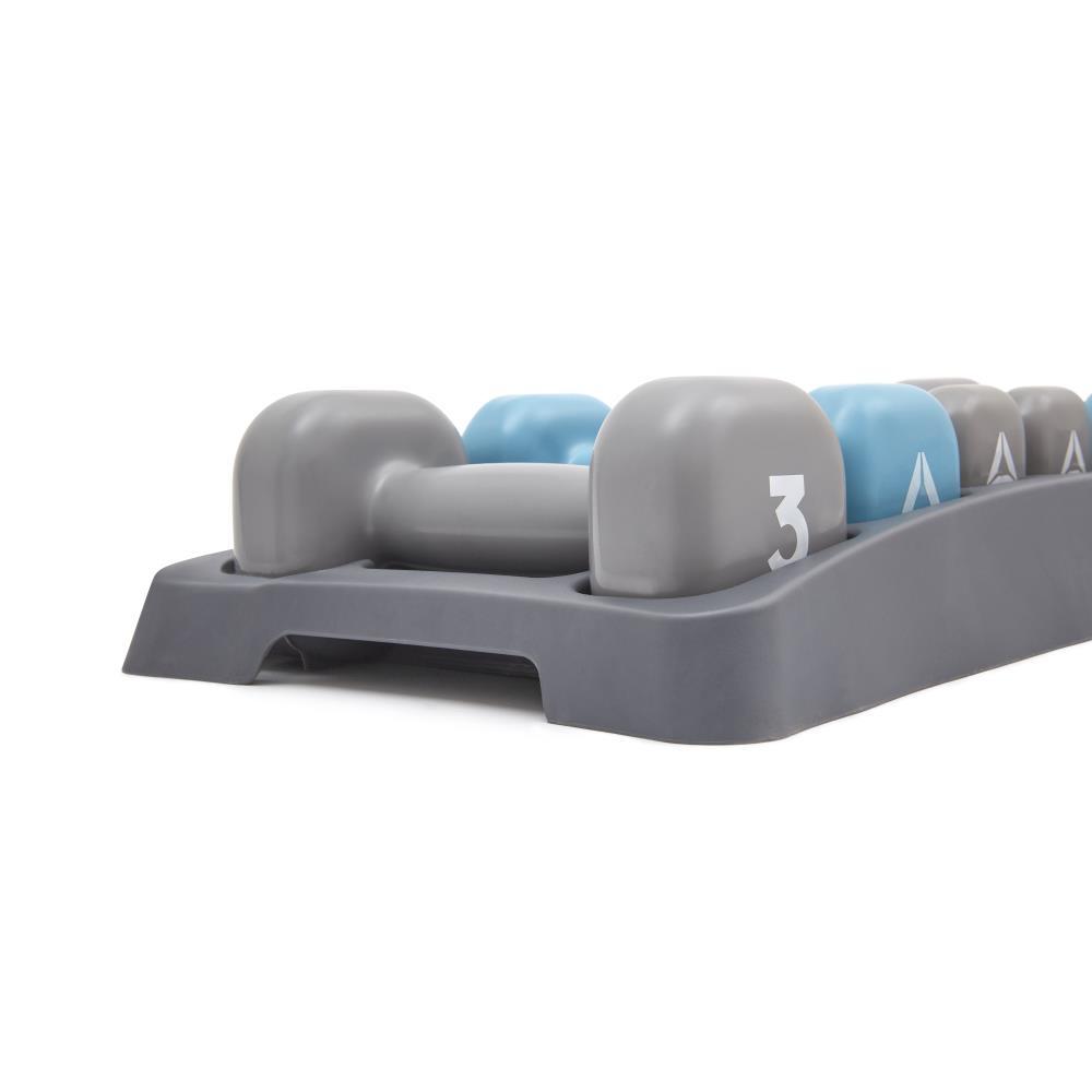 Reebok RAWT-11156 Dumbbell Set with Case (Grey)