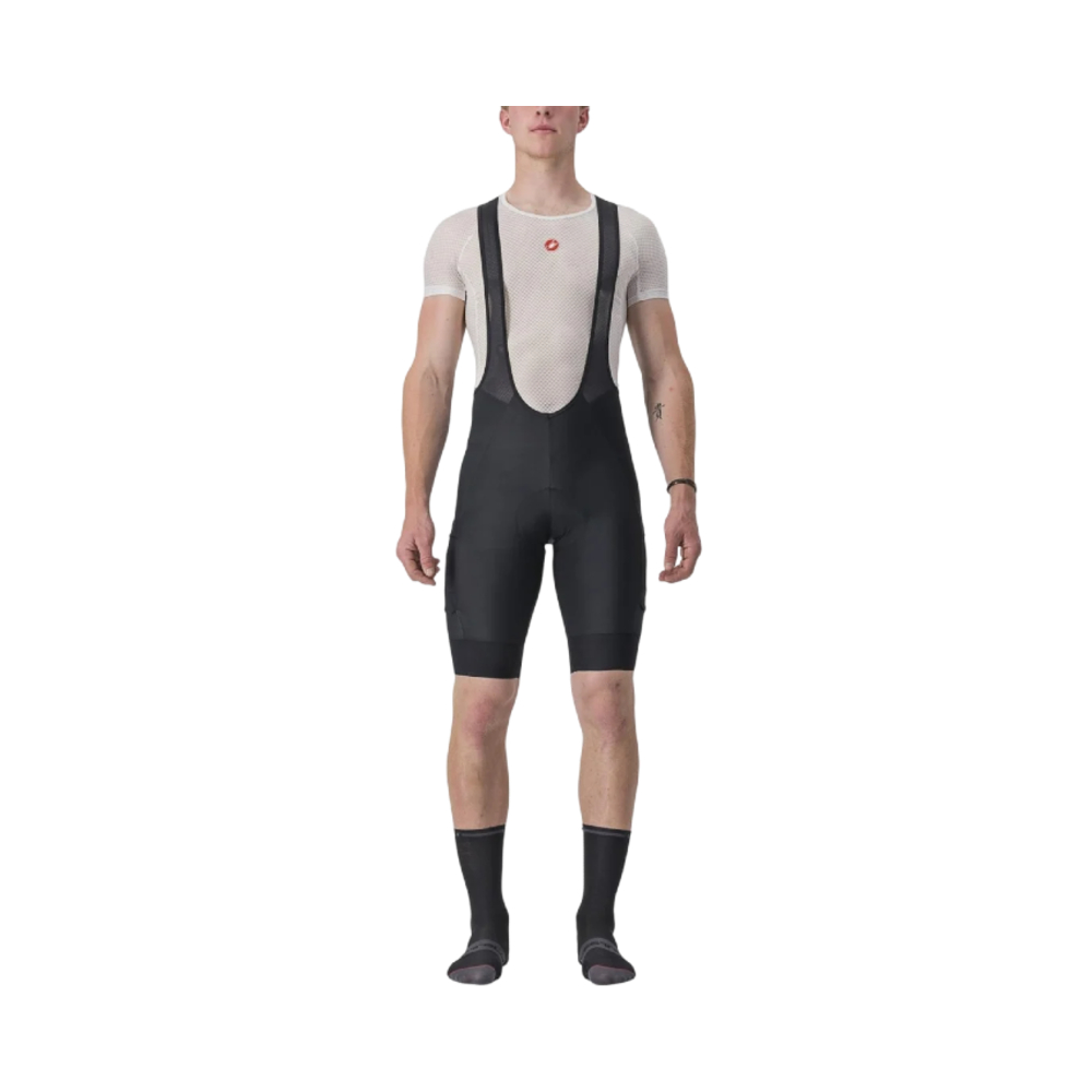 Castelli Unlimited Cargo Bibshort - Black (XXL)