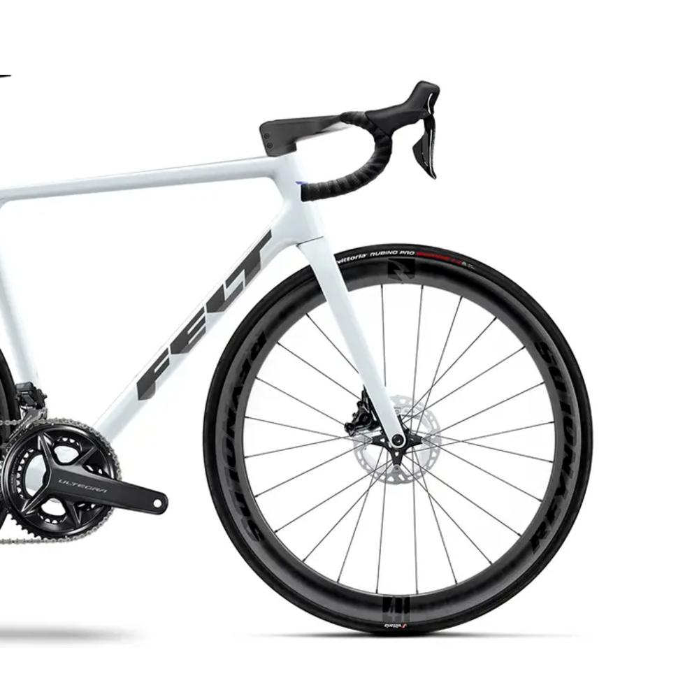 Felt FR Advanced Road Bike Shimano Ultegra Di2 - Lightning White / Felt Black (51)