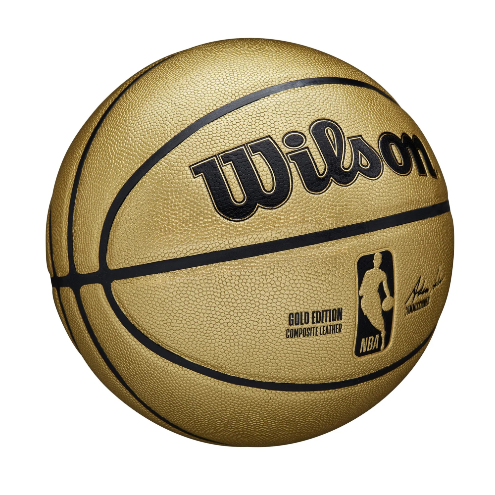 Wilson NBA Gold Edition Basketball (WZ4028801XB7) - Size 7