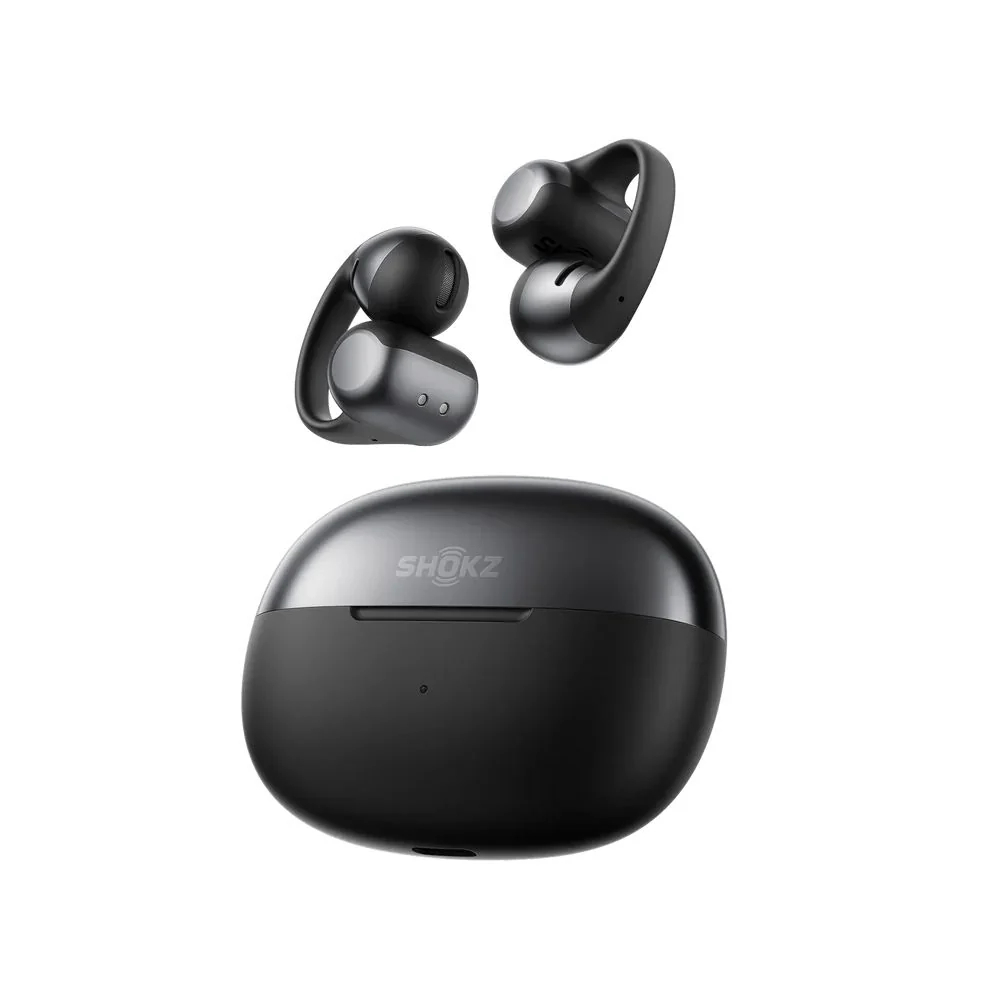 SHOKZ OpenDots ONE Wireless Open-Ear Clip-On Earbuds (Black)