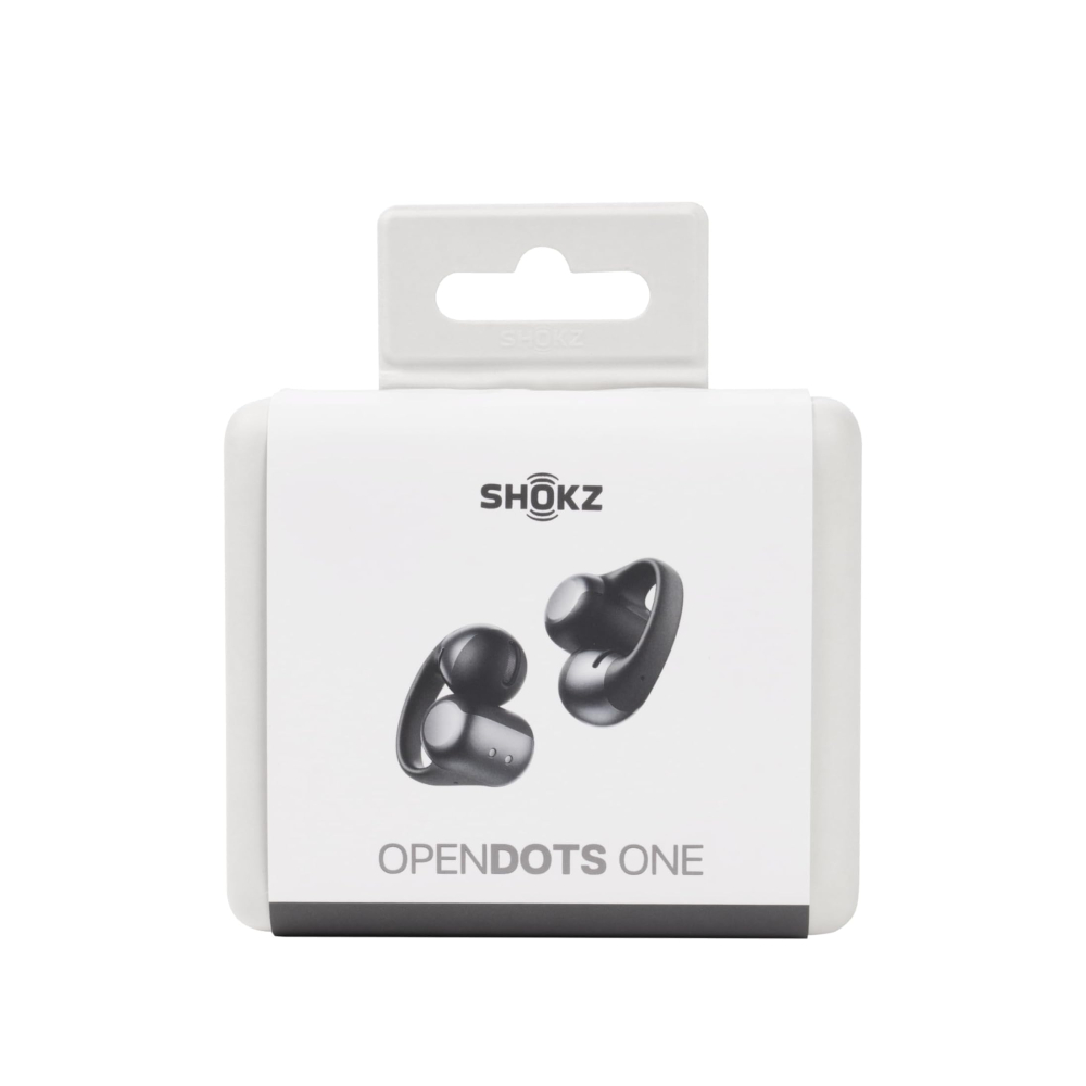 SHOKZ OpenDots ONE Wireless Open-Ear Clip-On Earbuds (Black)