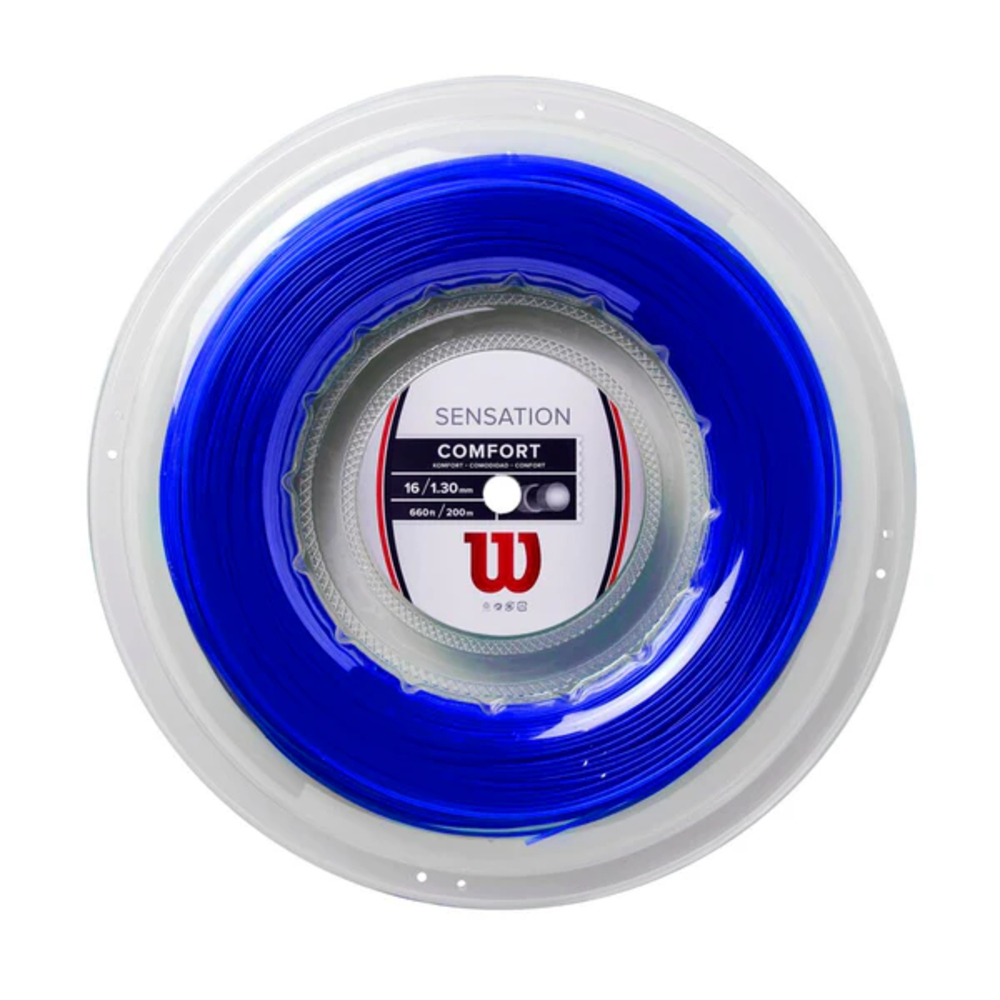 Wilson Sensation Blue 16 Gauge Set Tennis String (WR830860116)