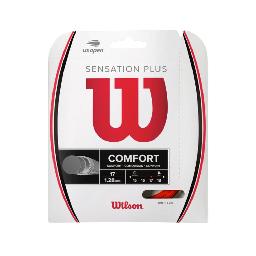 Wilson Sensation Plus Red 17G String (WR830040117)