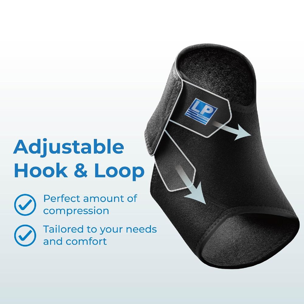 LP Support Ankle Support LP-768CN with Rear Adjustable Strap (Small)