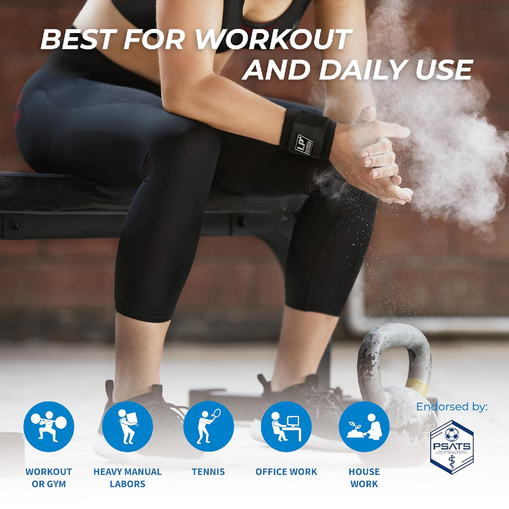 LP SUPPORT LP-753CN COOLPRENE WRIST SUPPORT