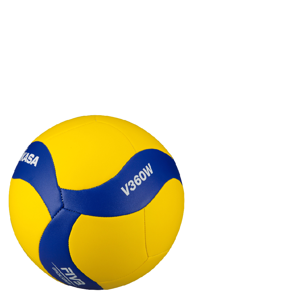 Mikasa V360W Indoor Volleyball – Synthetic Leather (Size 5)