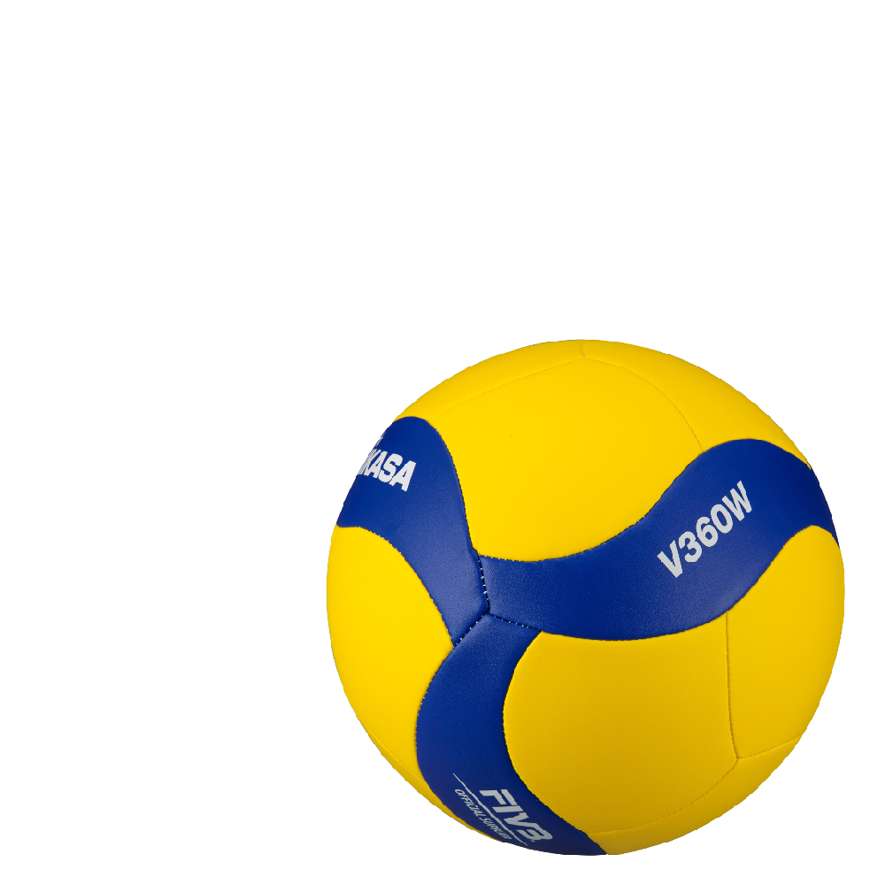 Mikasa V360W Indoor Volleyball – Synthetic Leather (Size 5)