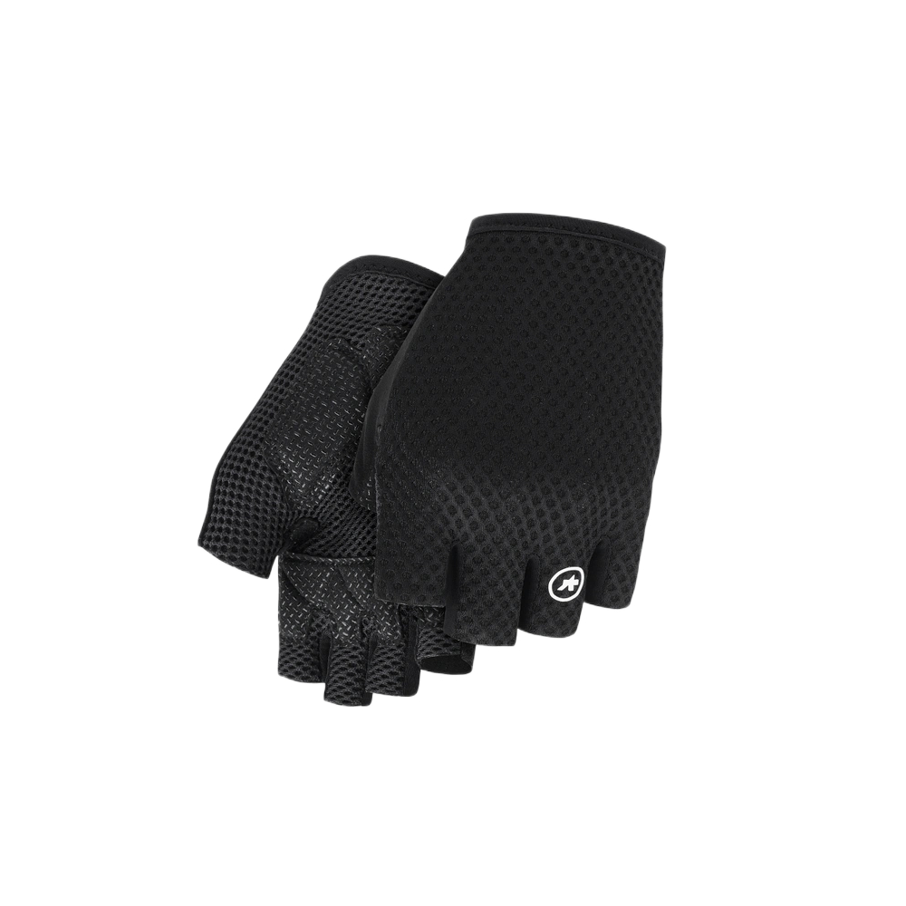 ASSOS P13.50.551.18.XS Endurance S11 Cycling Gloves (Half Finger) – Black (XS)