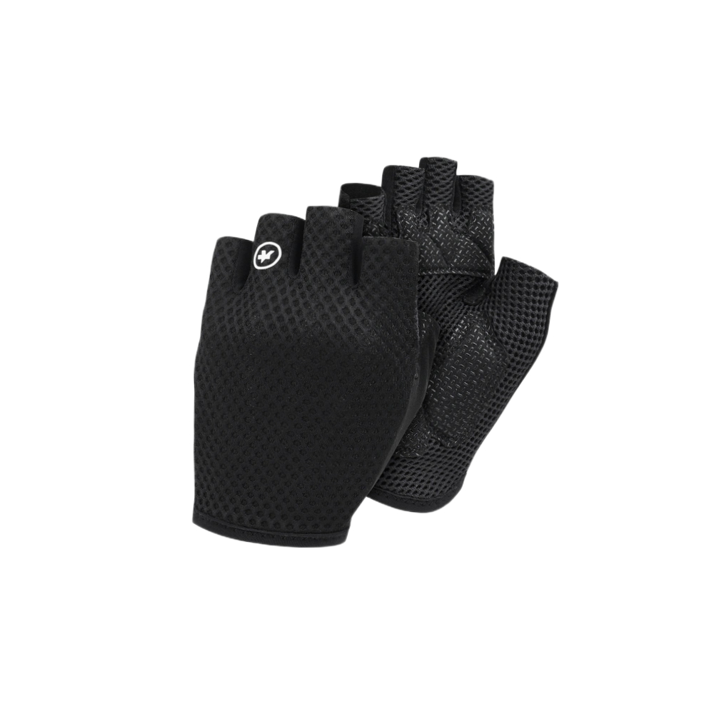 ASSOS P13.50.551.18.L Endurance S11 Cycling Gloves (Half Finger) – Black (L)