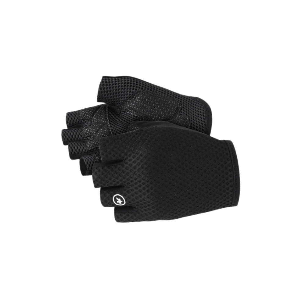 ASSOS P13.50.551.18.L Endurance S11 Cycling Gloves (Half Finger) – Black (L)