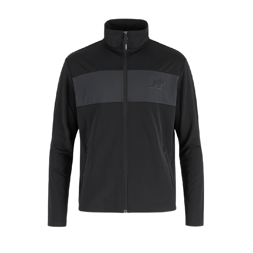 ASSOS 41.30.316.10.XL SIGNATURE Sweater Jacket EVO – Black XL