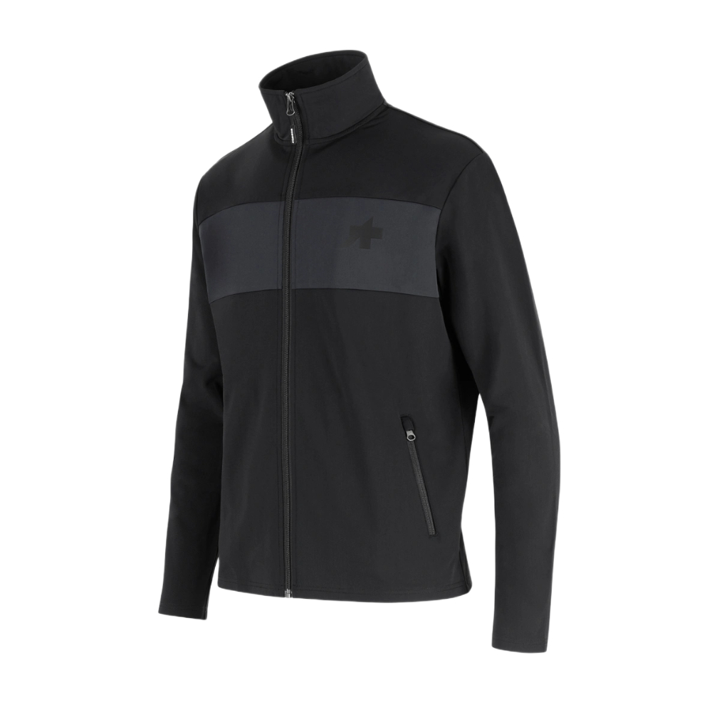 ASSOS 41.30.316.10.XL SIGNATURE Sweater Jacket EVO – Black XL