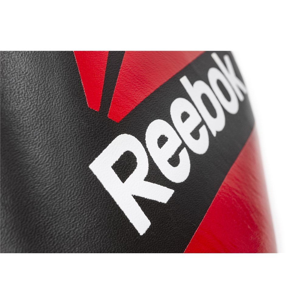 Reebok RSCB-10040 10oz Combat Leather Training Gloves (Red/Black)