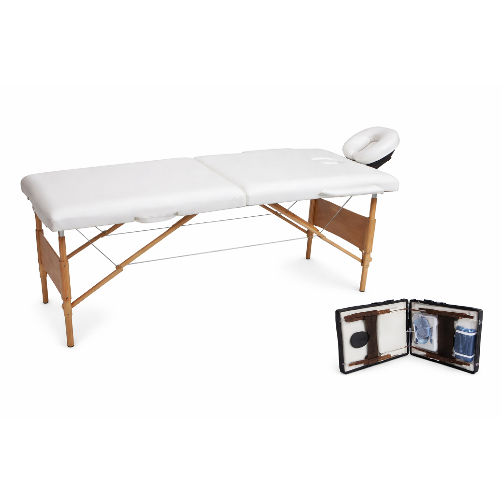RELAXIA HYE-20110 Wooden Massage Table (Folding & Portable)