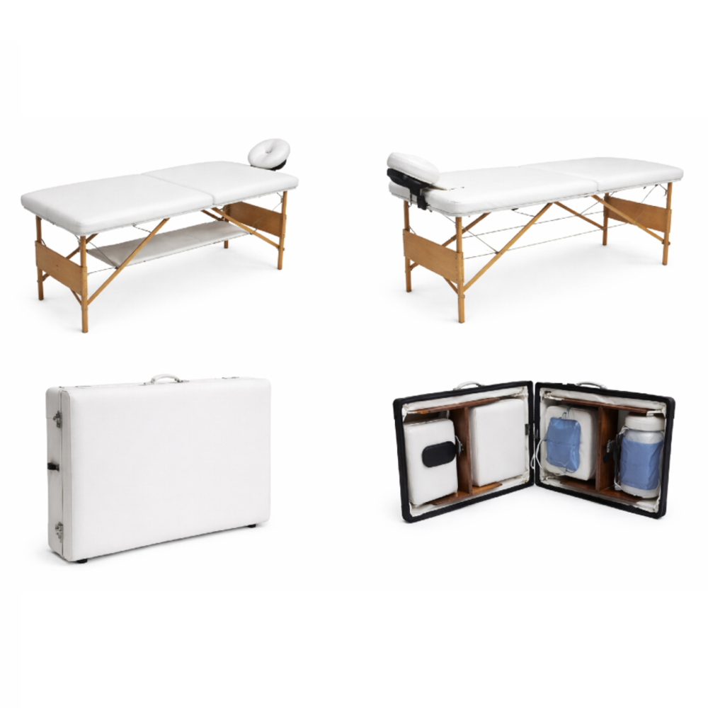 RELAXIA HYE-20110 Wooden Massage Table (Folding & Portable)