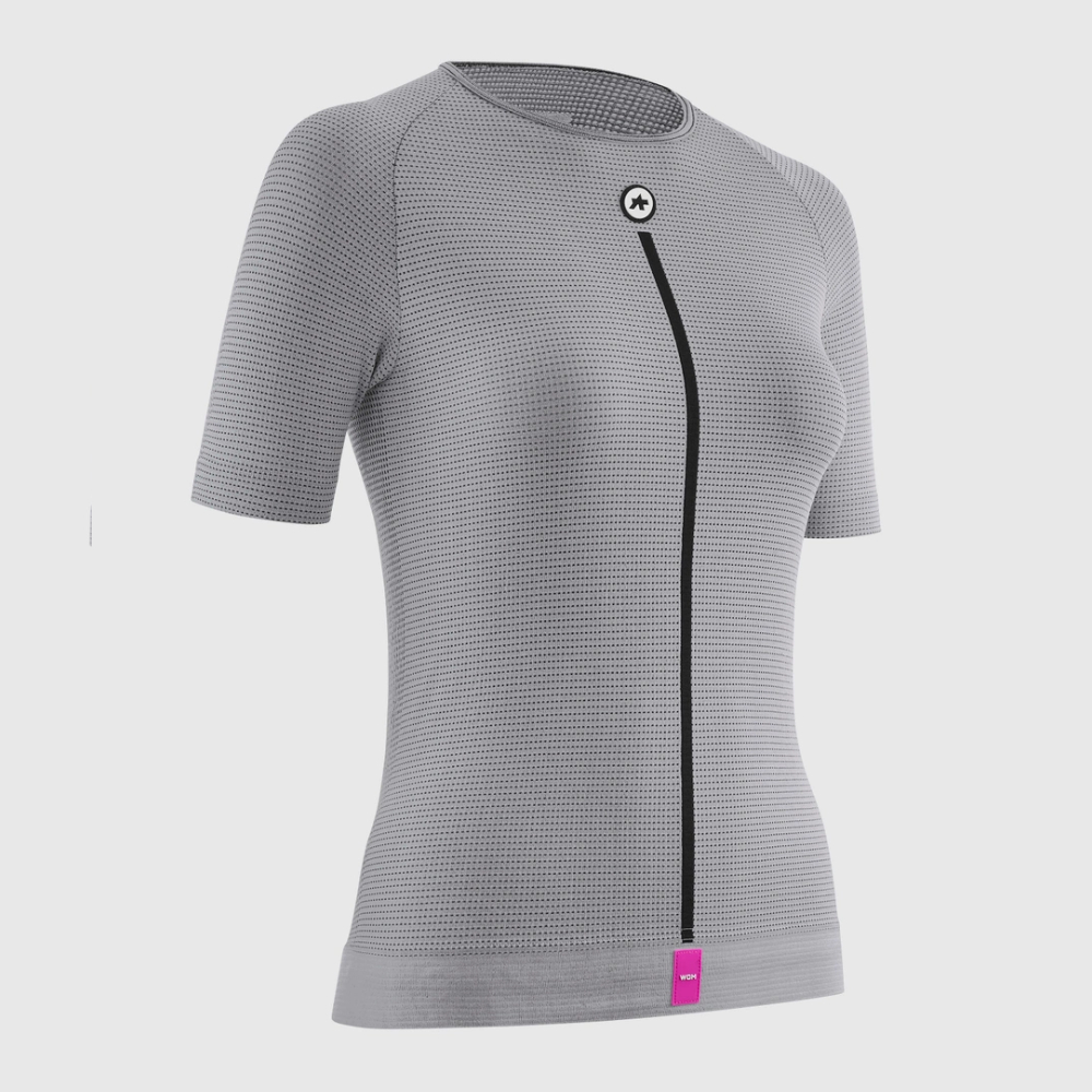ASSOS P12.40.469.1O.O Women’s Summer SS Skin Layer P1 - Grey Series (Size 0)