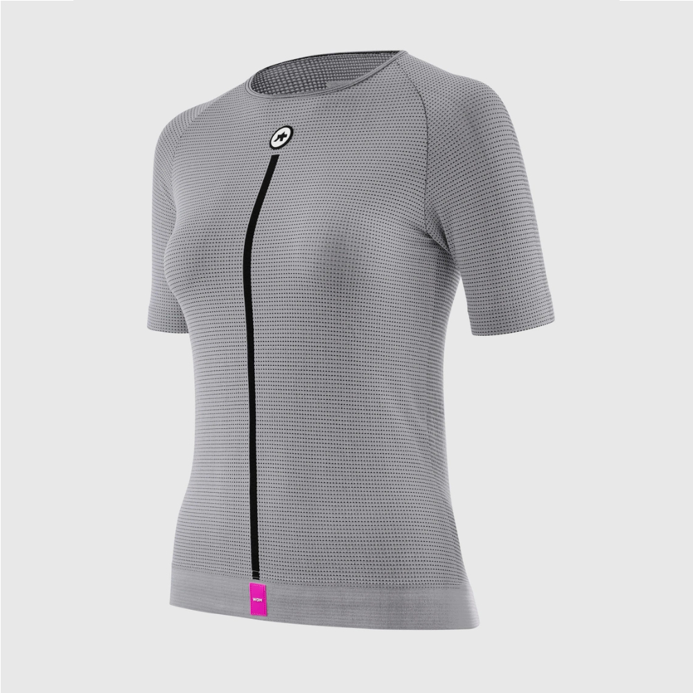 ASSOS P12.40.469.1O.O Women’s Summer SS Skin Layer P1 - Grey Series (Size 0)