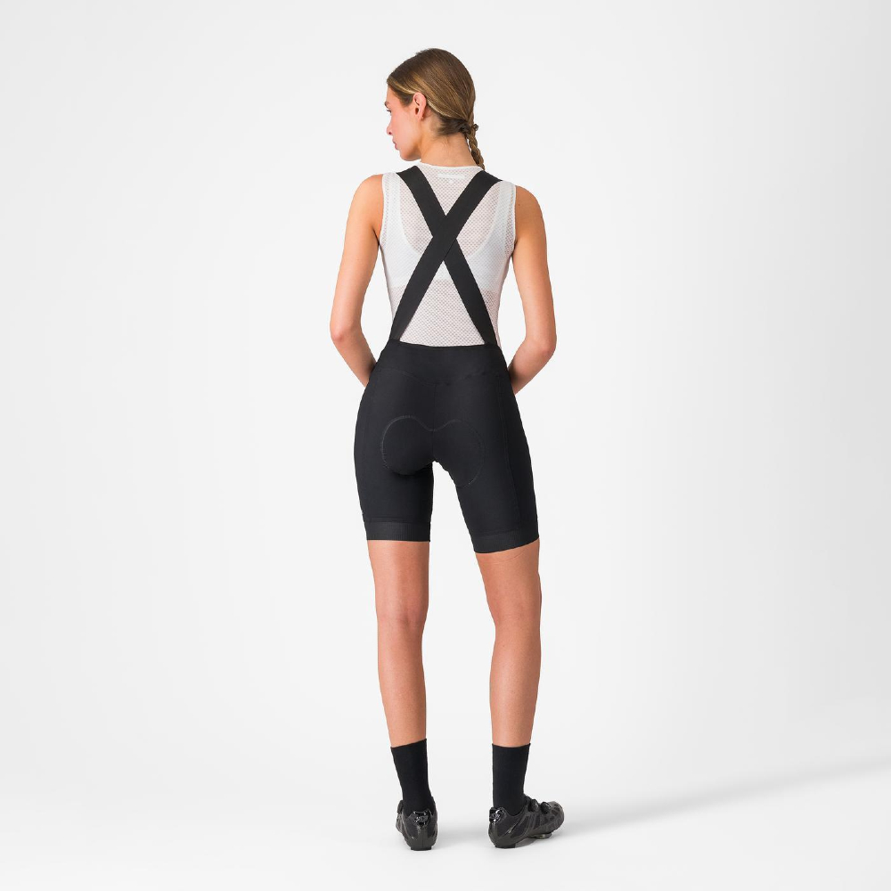 Castelli 4522048-010 Endurance W Women’s Cycling Bib Shorts - Black (Small)