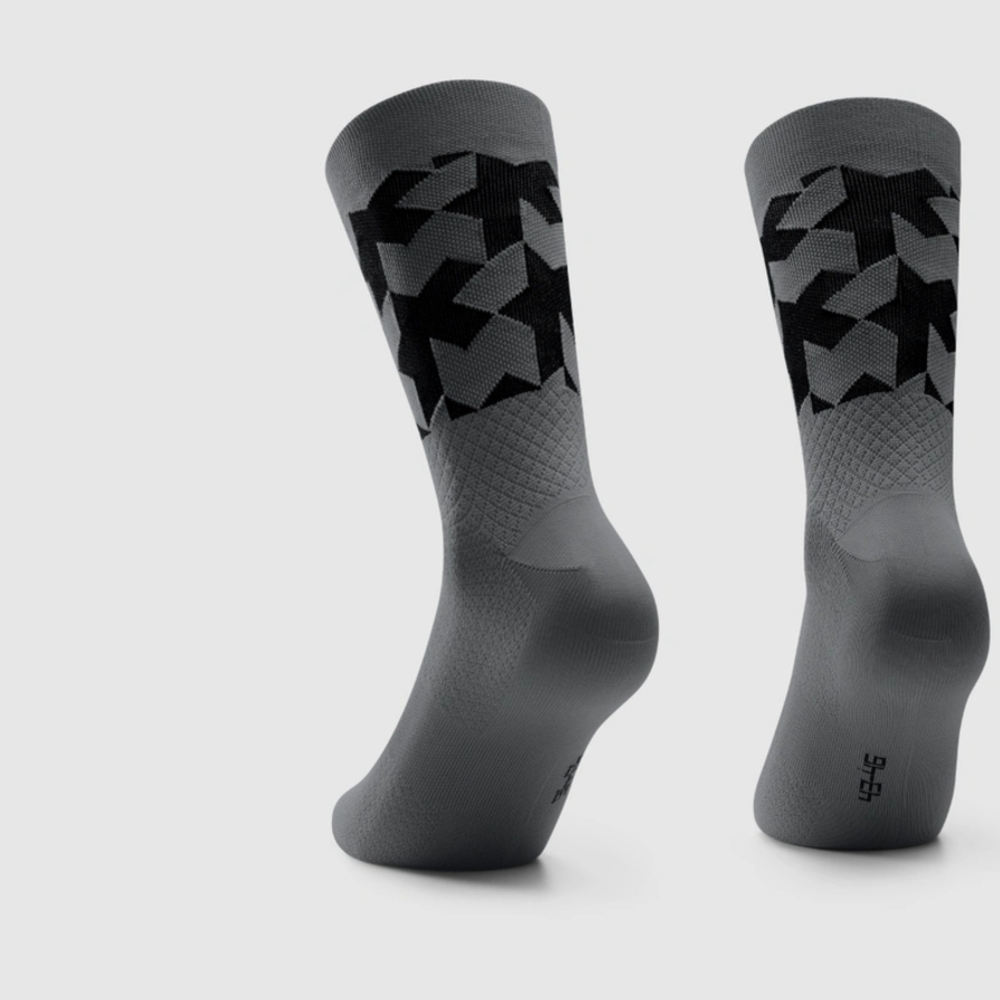 ASSOS P13.60.695.70.0 Monogram Socks EVO - Torpedo Grey