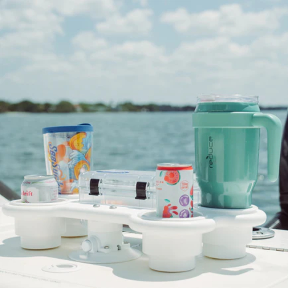 SeaSucker MC5326 4-Cup Holder with Large Dry Box