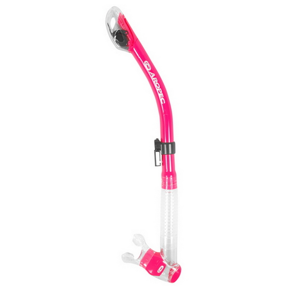 Aropec SJ-1V-HF26B-DRY-S1 J Shape Snorkel (Pink)