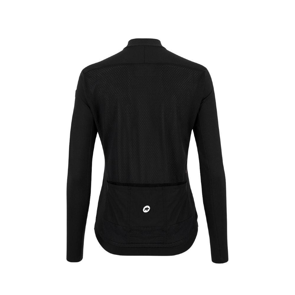 ASSOS 12.24.380.18.L UMA GT Long Sleeve Jersey S11 - Black (L)