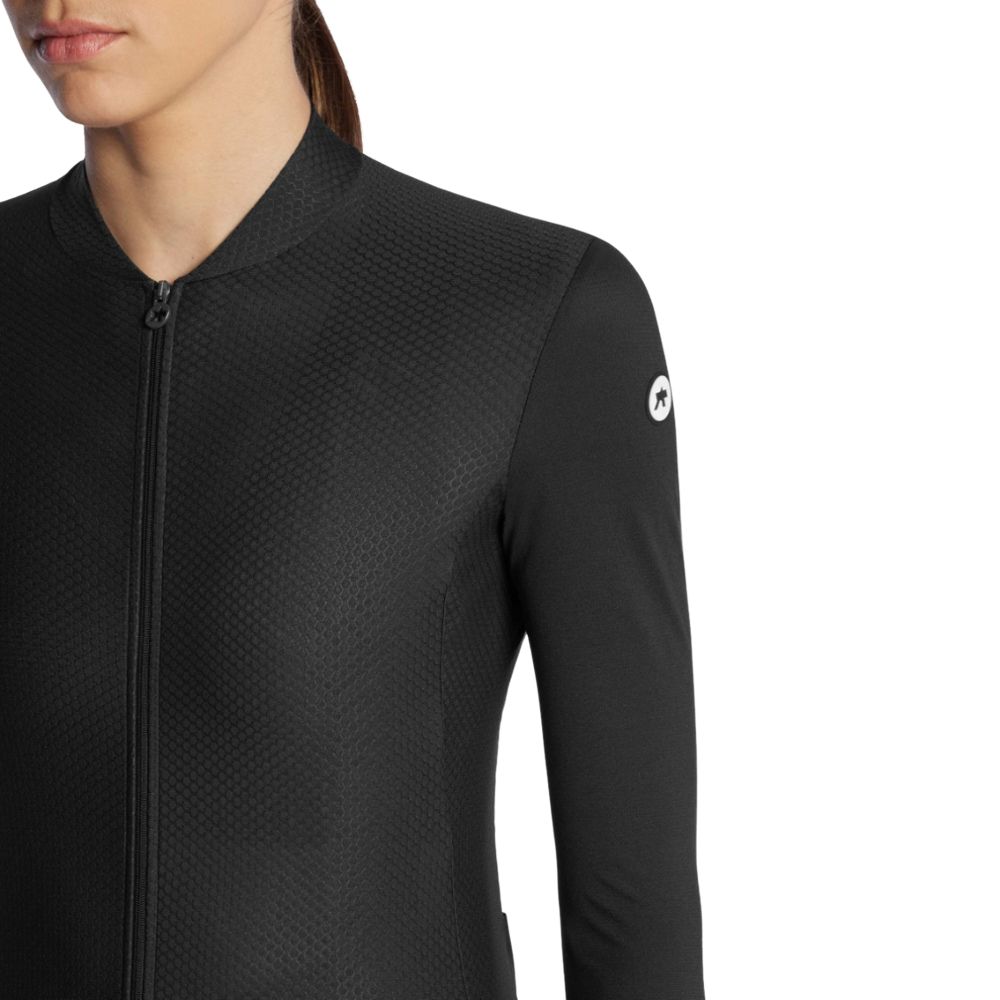 ASSOS 12.24.380.18.M UMA GT Long Sleeve Jersey S11 - Black (M)