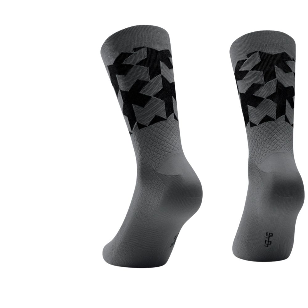 ASSOS P13.60.695.70.0 Monogram Socks EVO - Torpedo Grey