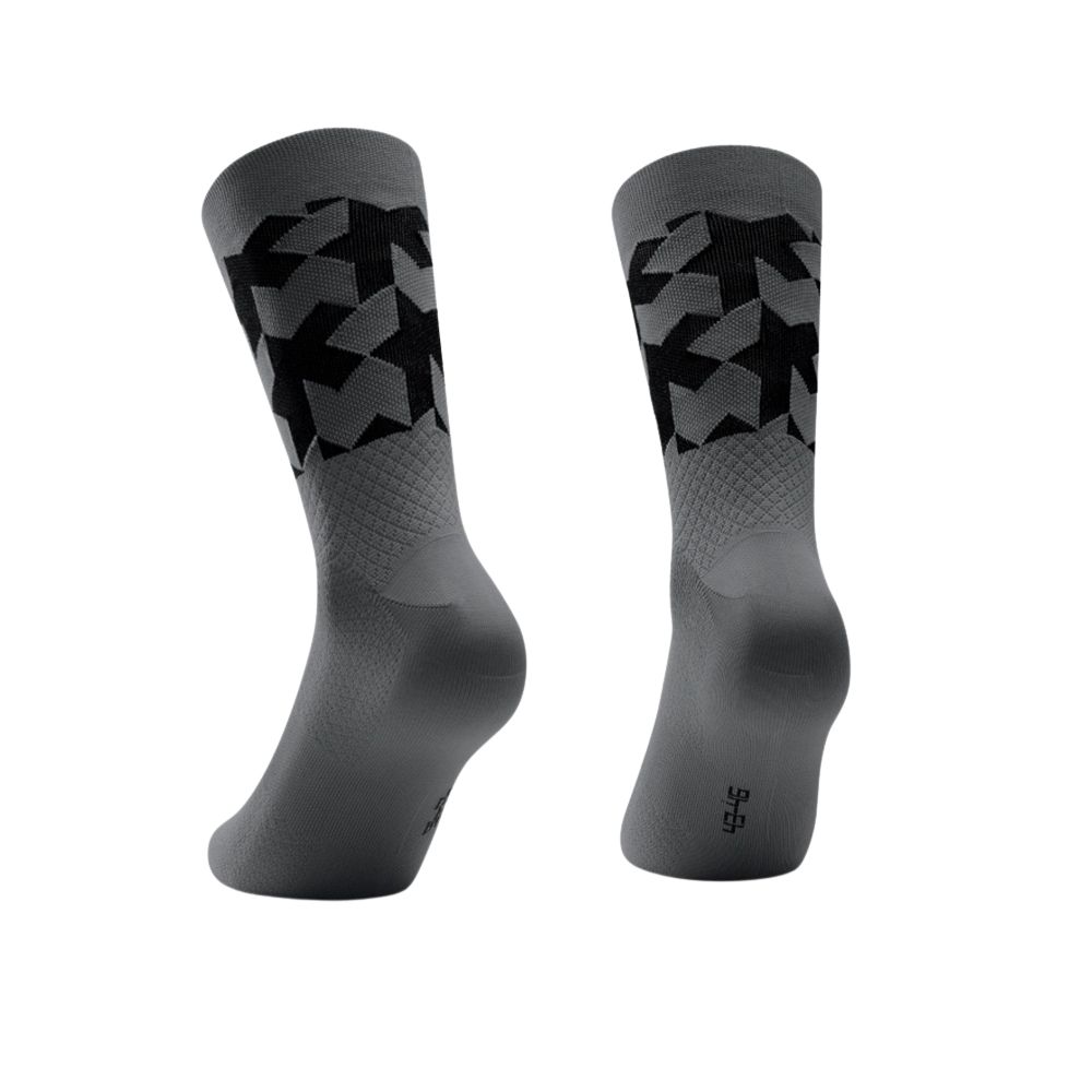 ASSOS P13.60.695.70.0 Monogram Socks EVO - Torpedo Grey