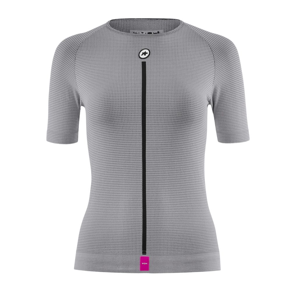 ASSOS P12.40.469.1O.I  Women’s Summer SS Skin Layer P1 - Grey Series (Size 1)