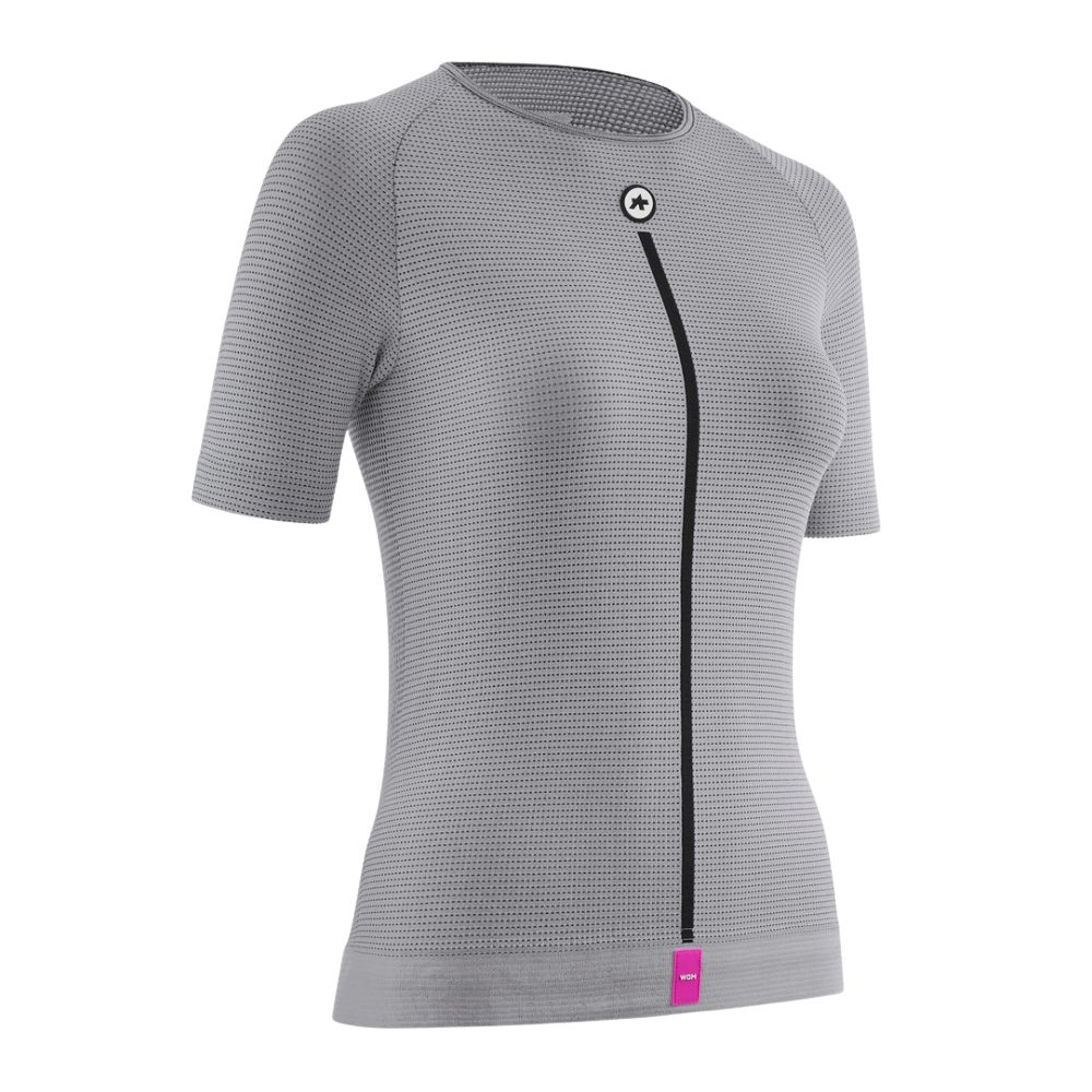 ASSOS P12.40.469.1O.I  Women’s Summer SS Skin Layer P1 - Grey Series (Size 1)