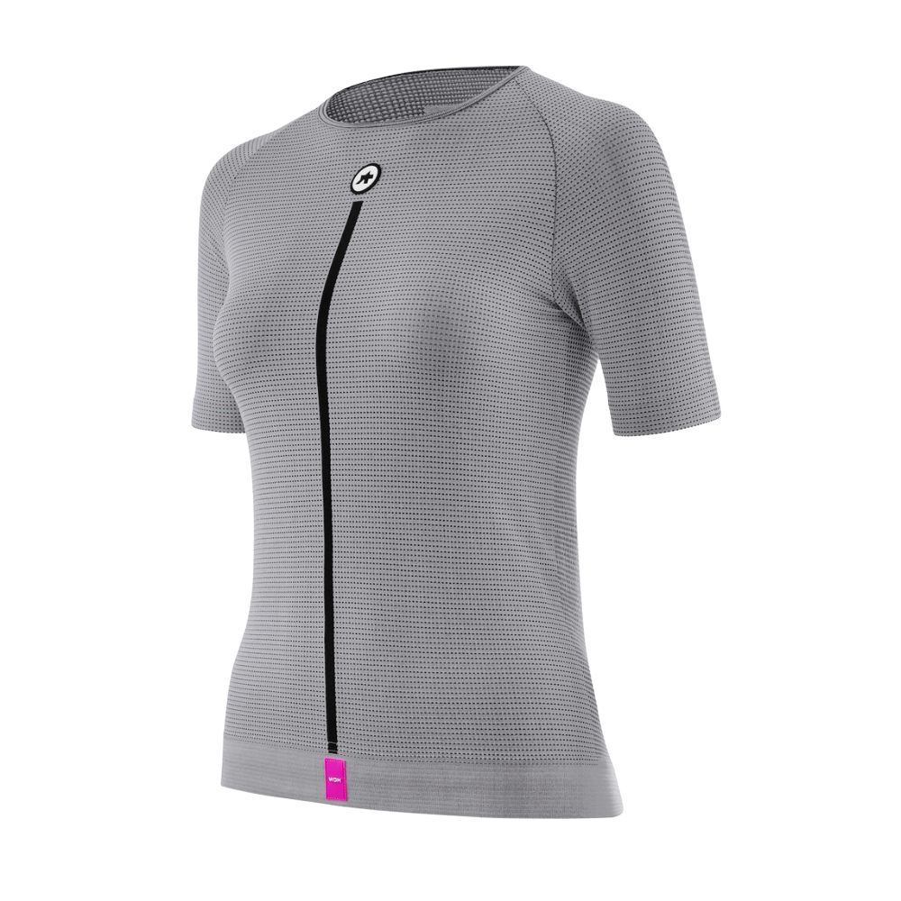 ASSOS P12.40.469.1O.O Women’s Summer SS Skin Layer P1 - Grey Series (Size 0)