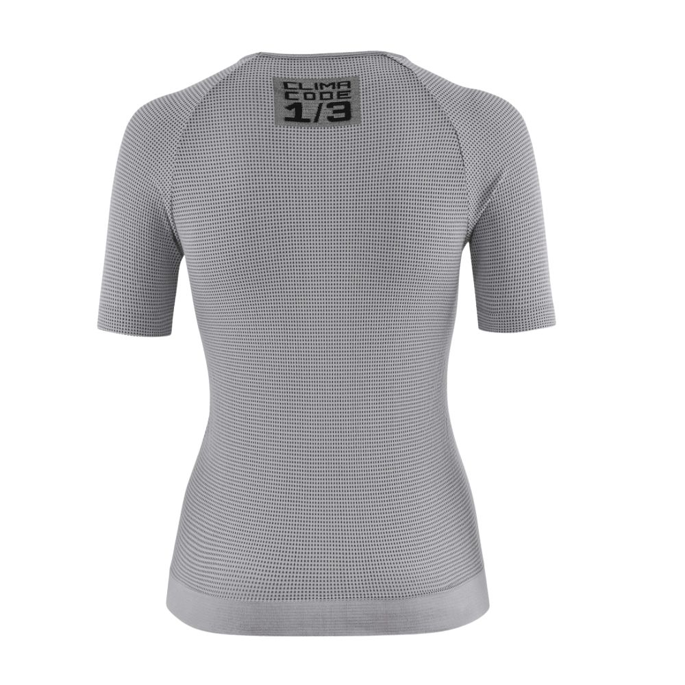ASSOS P12.40.469.1O.O Women’s Summer SS Skin Layer P1 - Grey Series (Size 0)