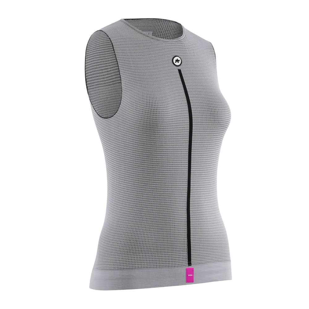 ASSOS P12.40.468.1O.0 Women’s Summer NS Skin Layer P1 - Grey Series (Size 0)