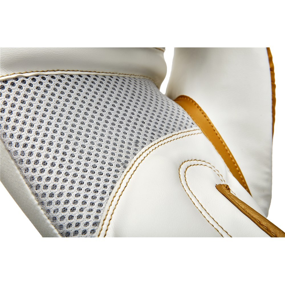 Reebok RSCB-11117GD 10oz Fitness Boxing Gloves (Gold-White)