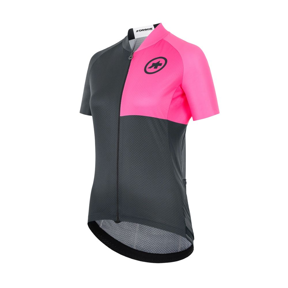 ASSOS 12.20.350.41.S UMA GT Women's Jersey C2 EVO Stahlstern - Fluo Pink (Small)