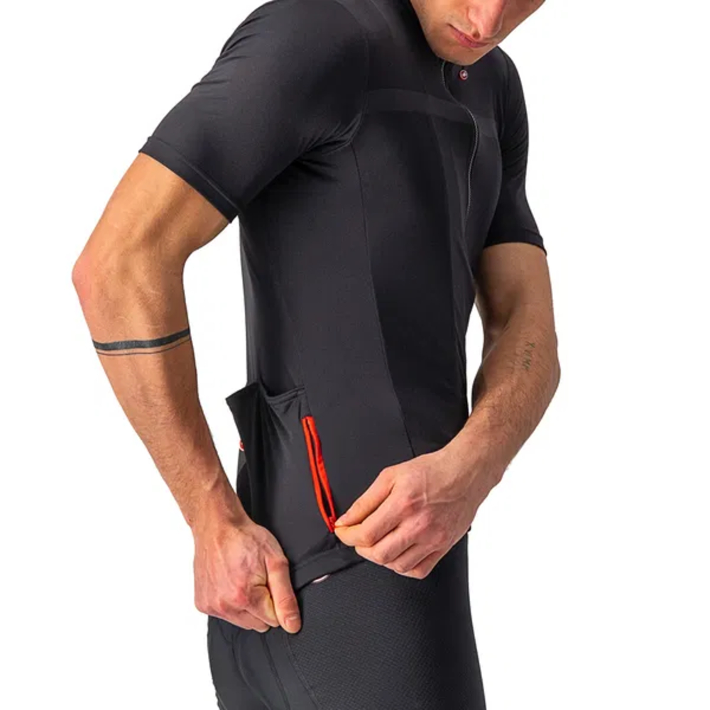Castelli 4521021-85 Classifica Men’s Jersey - Light Black (Medium)