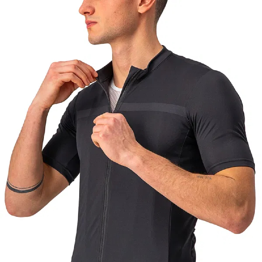 Castelli 4521021-85 Classifica Men’s Jersey - Light Black (Medium)