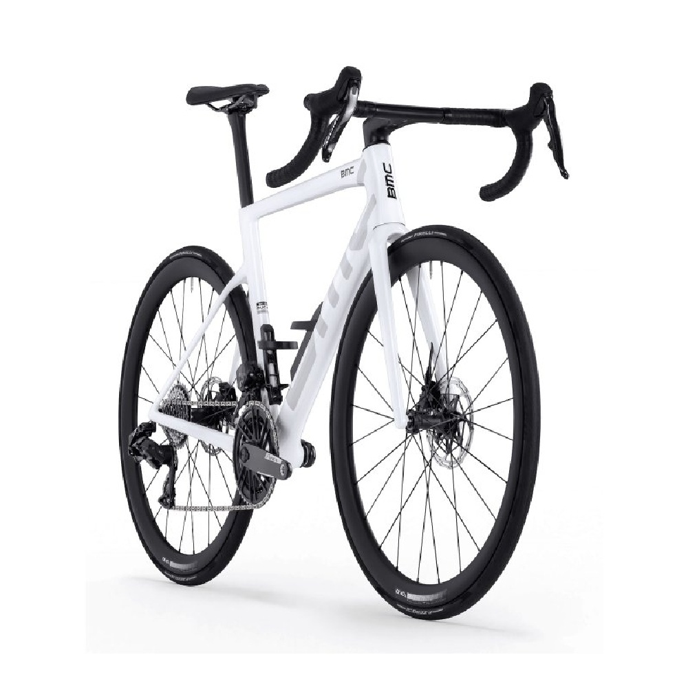 BMC 30006934 Teammachine SLR 01 THREE '26  SRAM Force AXS - White / Black / Grey (Size 51)