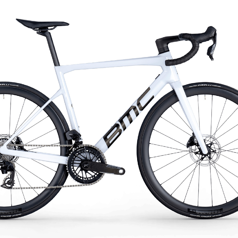 BMC 30006963 Teammachine SLR ONE '26 SRAM Force AXS - White / Black / Black (Size 47)