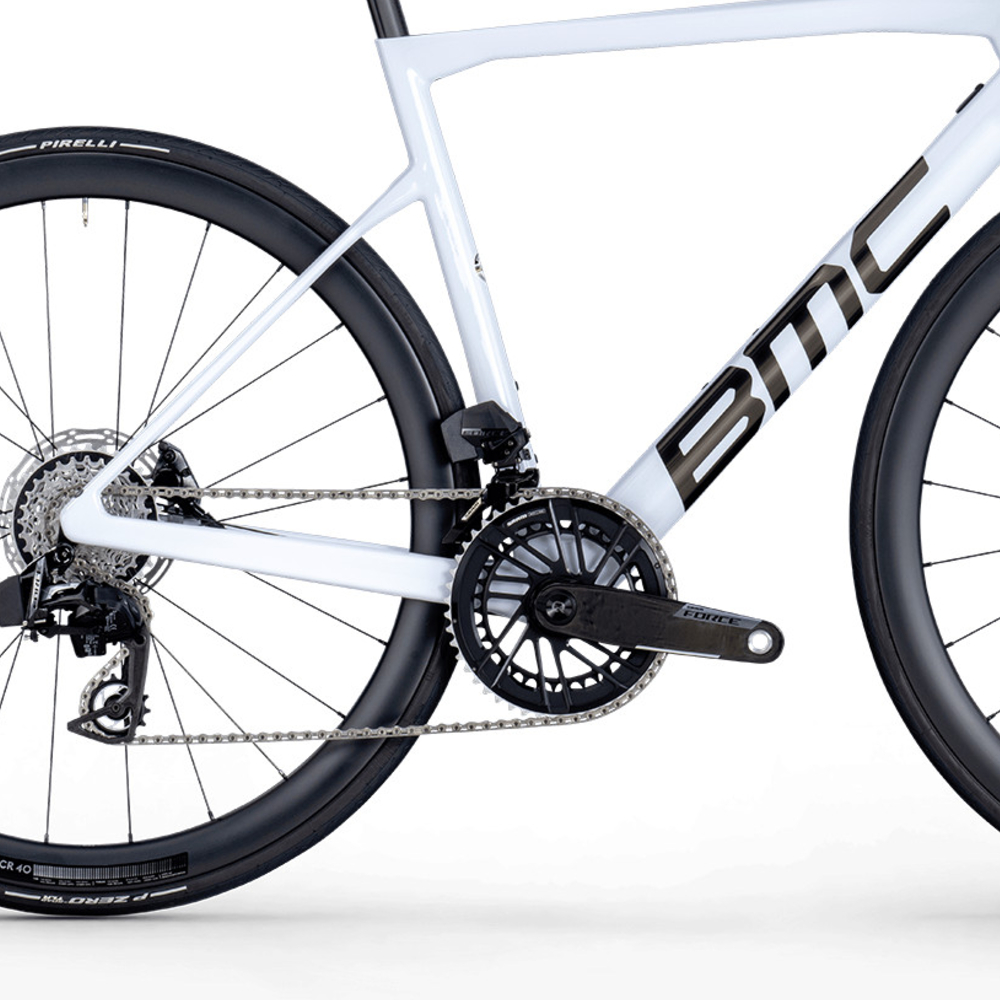 BMC 30006963 Teammachine SLR ONE '26 SRAM Force AXS - White / Black / Black (Size 47)