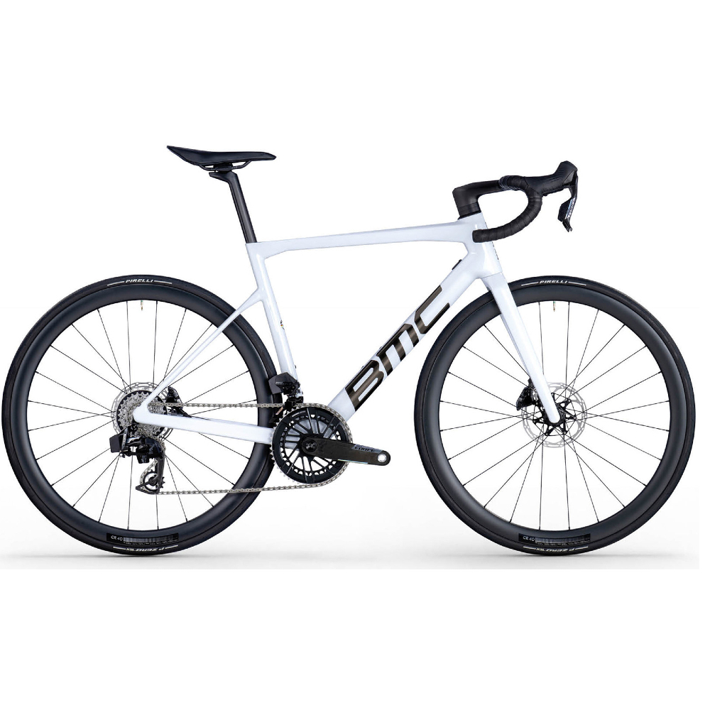 BMC 30006964 Teammachine SLR ONE '26 SRAM Force AXS - White / Black / Black (Size 51)